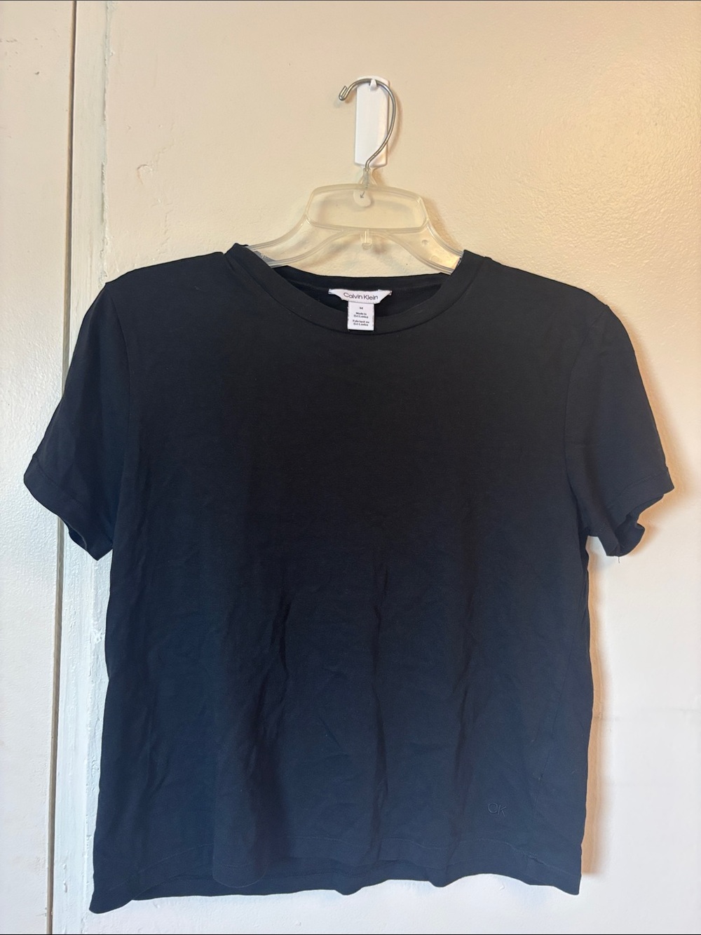 Calvin Klein Women’s Black Short Sleeve Crew Tee